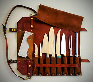 JN Handmade Leather Roll Bags LS10e